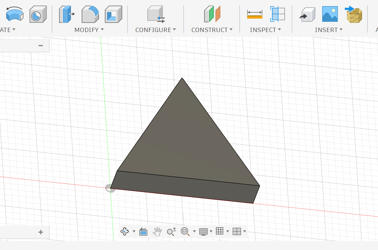 <p><strong>4.</strong> Click <strong>OK</strong> to complete the extrusion.</p>