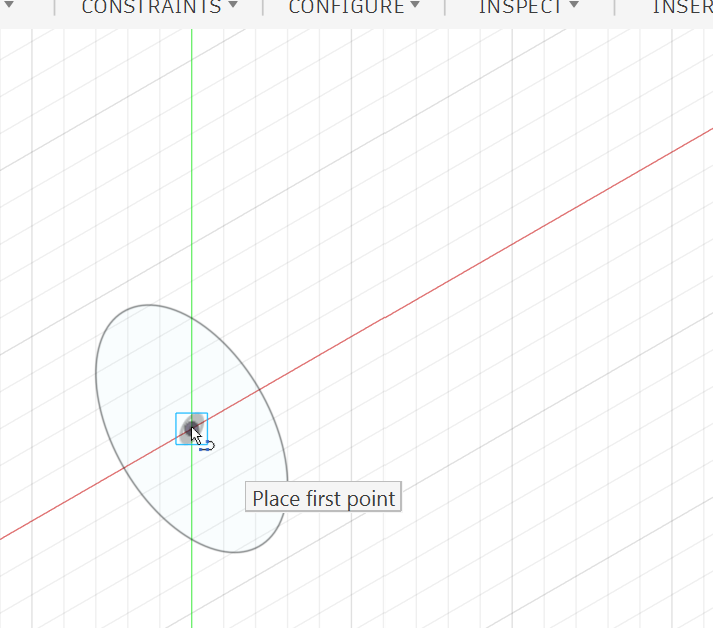<p><strong>4.</strong> Make sure the path <strong>starts from or intersects</strong> the profile area.</p>