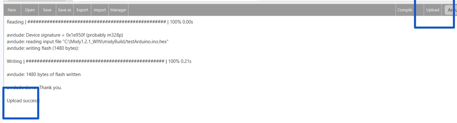 <p>Uploading code</p>