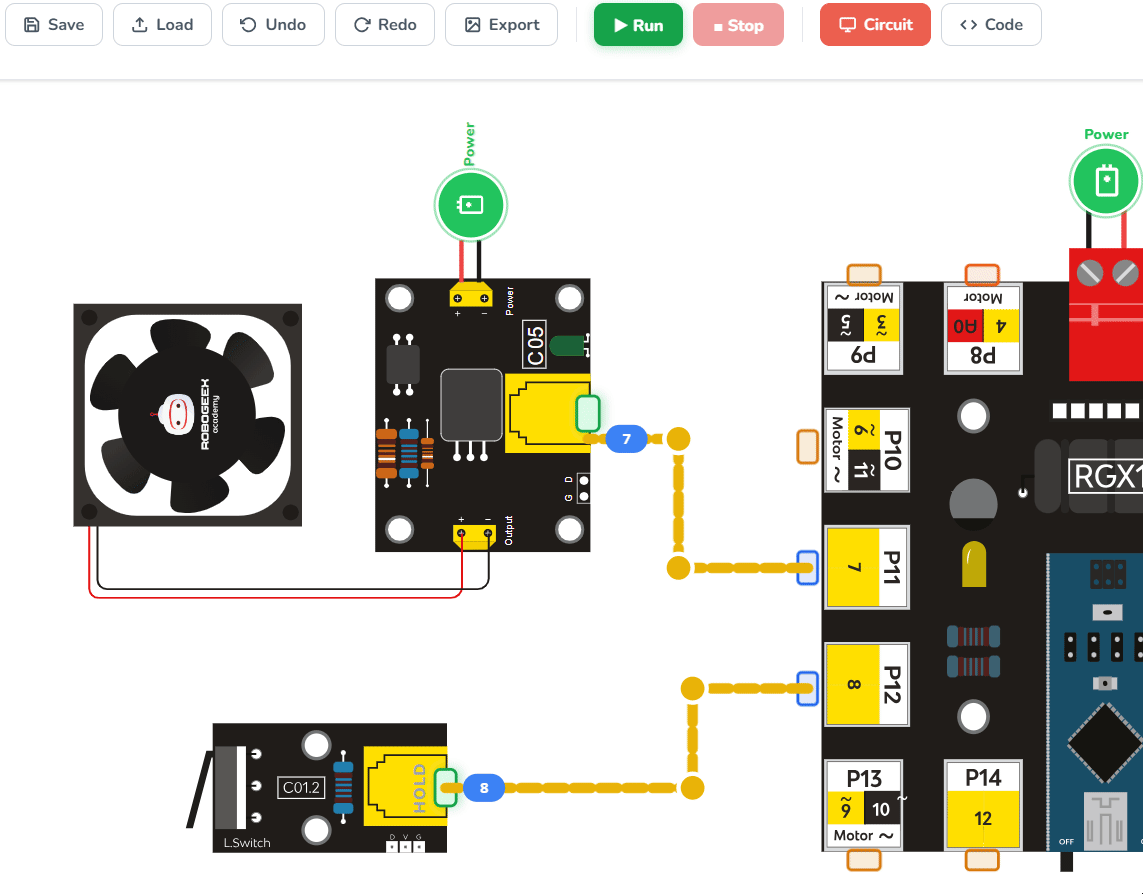 <p>FAN controlled</p>